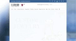Desktop Screenshot of clarionfinejewelry.com