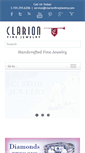 Mobile Screenshot of clarionfinejewelry.com